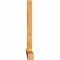 Ekena Millwork Eugene Rough Sawn Timber Gable Bracket, Western Red Cedar, 96"W x 44"H x 4"D x 4"F, 11/12 Pitch GBW096X44X0404EUG00RWR - alternate 5
